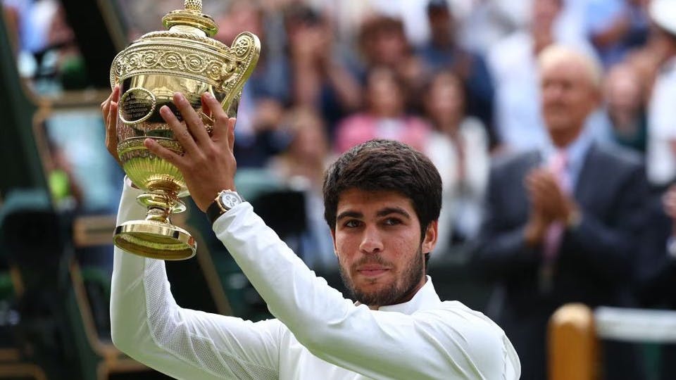 All hail Carlos Alcaraz as he ends Novak Djokovic